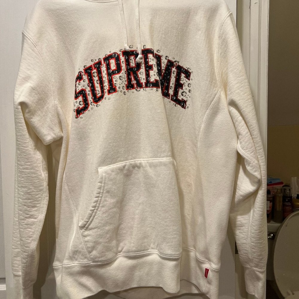 Supreme Men's Large Waterdrop Graphic Hoodie